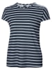 Helly Hansen Funktionsshirt "Thalia Summer" in Dunkelblau/ Weiß