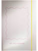folia PAPER Teczka "Hello Beautiful" w kolorze srebrnym