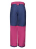 Peek U Zippoff-Trekkinghose "Terra" in Pink/ Dunkelblau