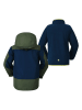 Peek U 3-in-1-Funktionsjacke "Trey" in Khaki/ Dunkelblau