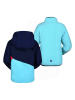 Peek U 3-in-1-Funktionsjacke "Marisol" in Türkis/ Dunkelblau