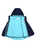 Peek U 3-in-1-Funktionsjacke "Marisol" in Türkis/ Dunkelblau