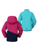 Peek U 3-in-1-Funktionsjacke "Marisol" in Pink/ Türkis