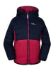 Peek U Ganzjahres-Steppjacke "Bon Bon" in Schwarz/ Rot