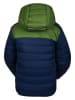 Peek U All-season doorgestikte jas "Caspian" groen/donkerblauw