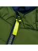 Peek U All-season doorgestikte jas "Caspian" groen/donkerblauw
