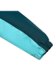 Peek U Lichte fleece regenjas "Fifi" lichtblauw/blauw