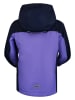 Peek U Leicht gefleecte-Regenjacke "Fifi" in Lila/ Dunkelblau
