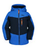 Peek U Lichte fleece regenjas "Atlas" blauw