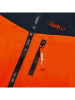 Peek U Lichte fleece regenjas "Atlas" donkerblauw/oranje