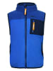 Peek U Fleece bodywarmer "Magner" blauw