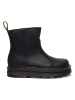 Dr. Martens Leren boots "Zebzag Rigger" zwart