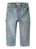 name it Dżinsy "Ben" - Tapered fit - w kolorze błękitnym