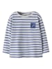 name it Longsleeve "Kristian" in Blau/ Grau/ Weiß