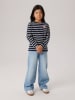 name it Longsleeve "Tovelina" zwart/wit