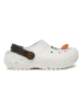 Crocs Chodaki w kolorze biało-czarnym
