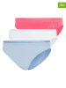 adidas 3-delige set: slips wit/lichtblauw/roze