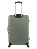 BlueStar 2-delige hardcase-trolleyset "Cite" kaki