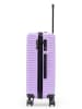 BlueStar 3-delige hardcase-trolleyset "Gaite" paars