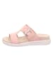 Legero Leder-Pantoletten "Move" in Rosa