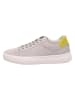 Legero Leder-Sneakers "Mondo" in Grau/ Gelb