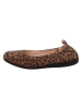 Legero Leder-Ballerinas "Ciara" in Hellbraun/ Braun