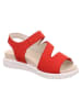 Legero Leder-Sandalen "Move" in Rot