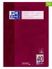 Oxford 5er-Set: Schulhefte "Oxford - Lineatur 40" in Bordeaux - DIN A4