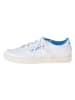 Reebok Leder-Sneakers "Klub C 85" in Creme/ Blau