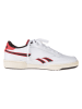 Reebok Skórzane sneakersy "Club C Revenge" w kolorze biało-czarno-czerwonym