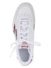 Reebok Leren sneakers "Club C Revenge" wit/rood/lichtbruin