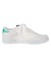 Reebok Skórzane sneakersy "Club C Revenge" w kolorze biało-turkusowym