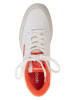 Reebok Skórzane sneakersy "Club C" w kolorze biało-pomarańczowym