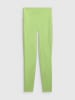 4F Legginsy sportowe w kolorze zielonym