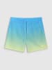 4F Zwemshorts lichtblauw/groen