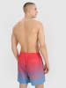 4F Zwemshorts lichtblauw/rood