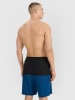 4F Badeshorts in Schwarz/ Dunkelblau
