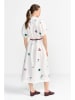 Rich & Royal Sukienka w kolorze białym