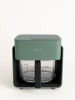 CREATE Heteluchtfriteuse ''Studio Crystal'' groen - 4,2 l