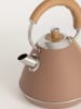 CREATE Waterkoker ''Retro'' lichtbruin - 1 l