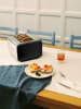 CREATE Broodrooster "Retro" zwart - (B)31,6 x (H)31,6 x (D)22 cm