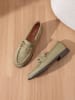 Sixth Sens Mokassins in Khaki