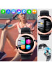 DAM Smartwatch "M28" w kolorze czarno-jasnoróżowym