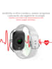 DAM Smartwatch "GTS4 Plus" in Silber/ Grau