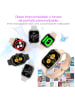 DAM Smartwatch "GTS4 Plus" in Silber/ Grau
