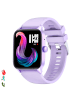 DAM Smartwatch "QS56" w kolorze fioletowym