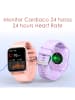DAM Smartwatch "QS56" w kolorze fioletowym