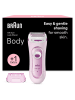Braun Elektrorasierer "Silk-épil Lady Shavers LS5100" in Rosa