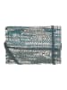 BLE Schoudertas blauw/zilverkleurig - (B)30 x (H)20 x (D)6 cm