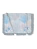 BLE Torebka w kolorze biało-błękitnym - 30 x 20 x 2 cm